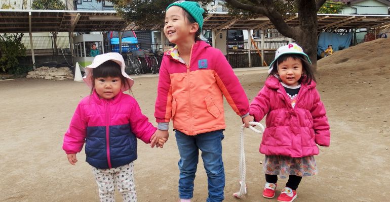 異年齢の交流が子どもの心を豊かにします